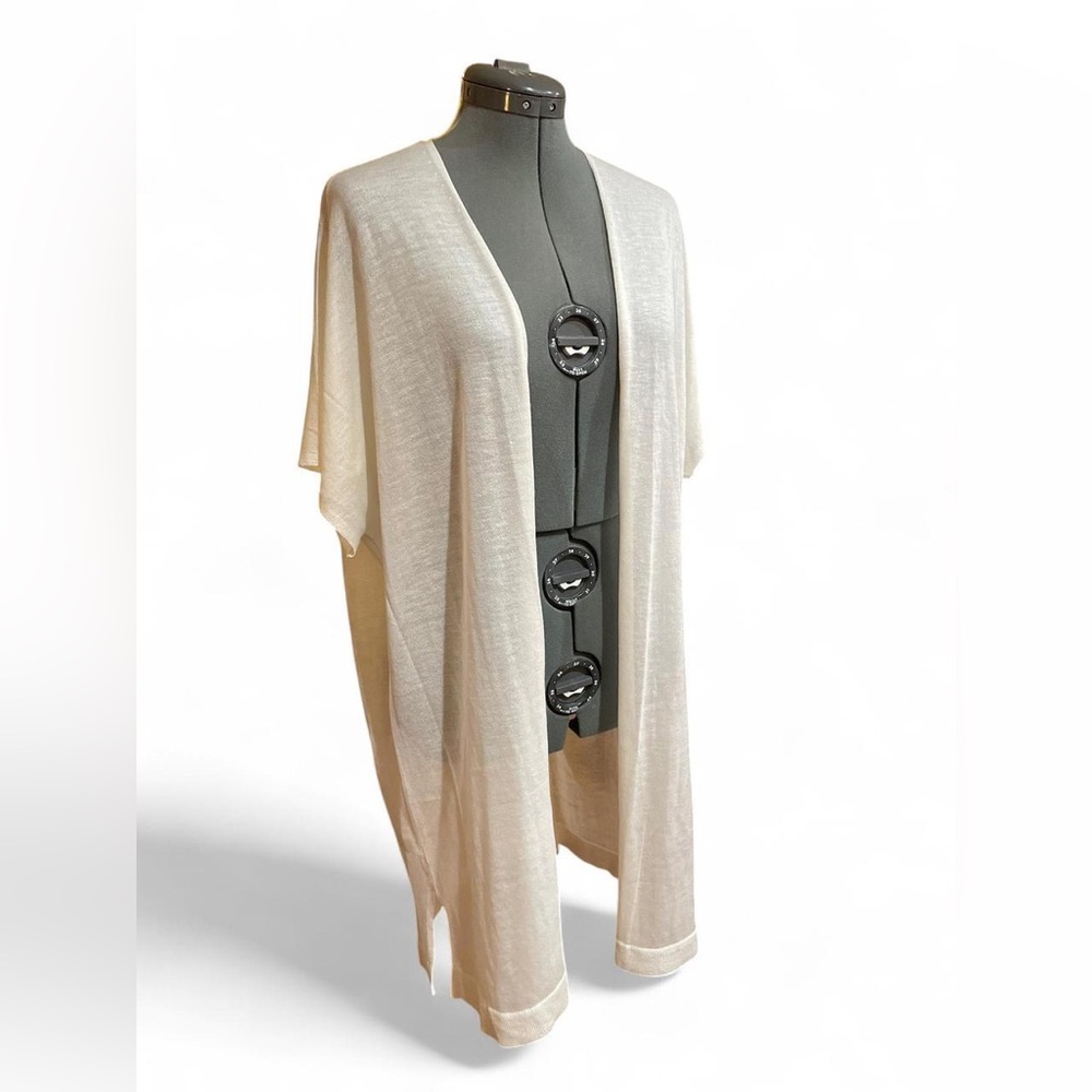 LOFT Sheer Flowy Cardigan